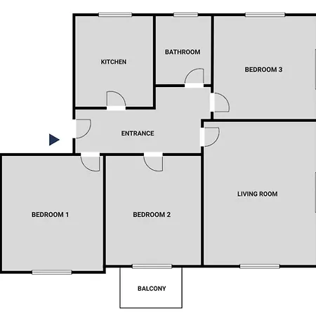 Saint - 90 Qm, 3 Schlafzimmer, Balkon & Kostenloser Parkplatz